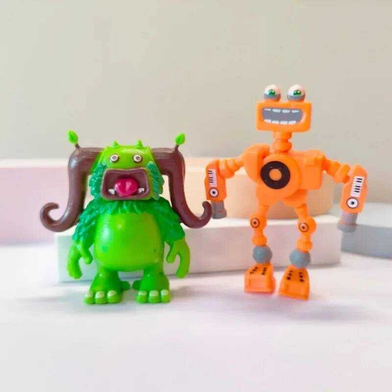 13 ✠ ชิ้น/ชุด ฟิกเกอร์แอคชั่น PVC ของ My Singing Monsters Wubbox โมเดลคุณภาพสูง ของเล่นตกแต่งโต