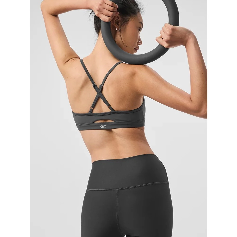 บราสปอร์ต Alo Sports Bra กันกระแทก บราฟิตเนสพร้อมแผ่นรอง thumbnail 6
