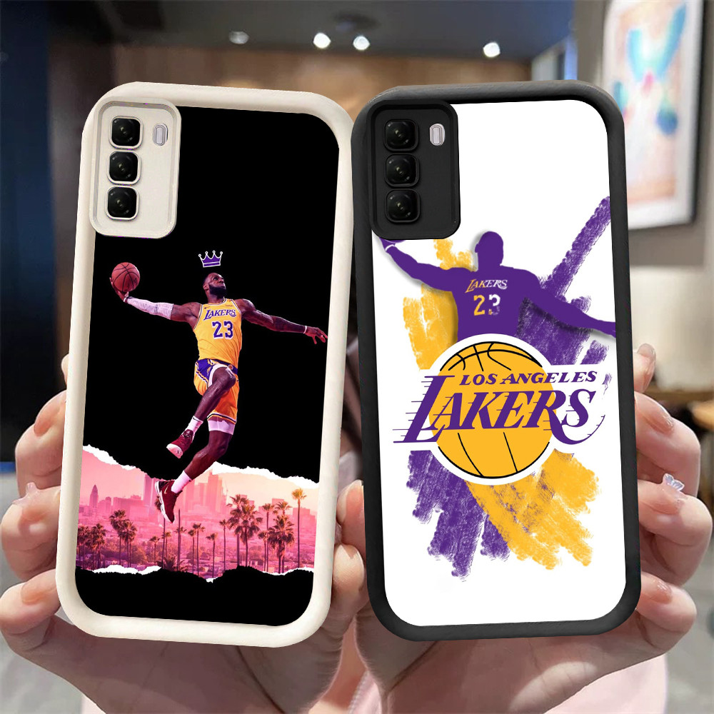 YA-20 Lebron JamesปลอกกันกระแทกสําหรับInfinix HOT 50 Tecno POP Pova 5 8 9 Spark 20 ITEL P55 RS4 Pro 