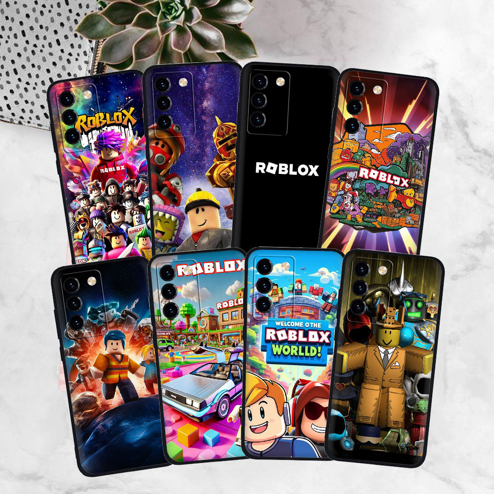 เกราะป้องกัน Samsung Galaxy A06 A16 S24 Fe S24Plus S24Ultra เคสโทรศัพท์ H755 Roblox ซิลิโคนอ่อนนุ่ม