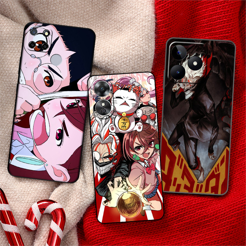 เคสโทรศัพท์สีดํานุ่มสําหรับRealme 3 5 5i 5s 6i 7 7i 8 8s 8i 9 9i 10 Pro Plus 12X 12 + 13 P1 36HK DAN