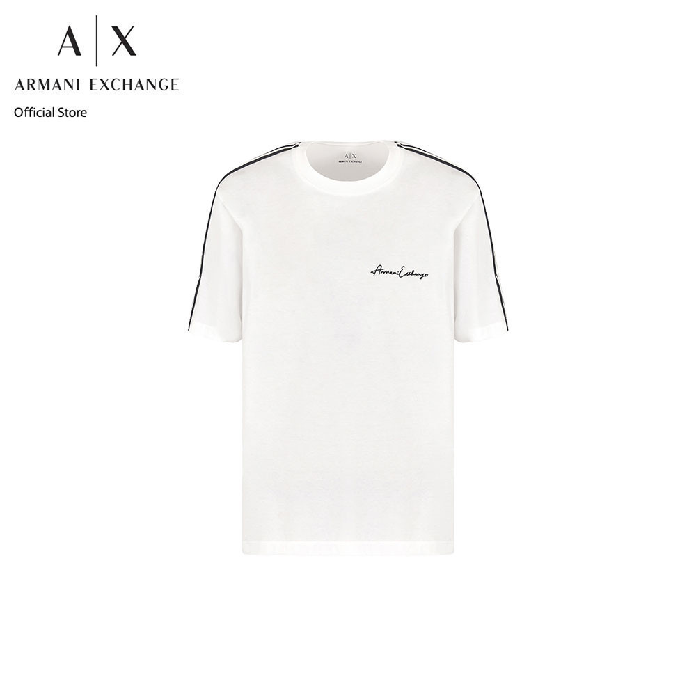 ♞Armani Exchange เสื้อยืดผู้ชาย รุ่น 8NZTSG-ZJ9AZ-1116 - สีออฟไวท์ RDH