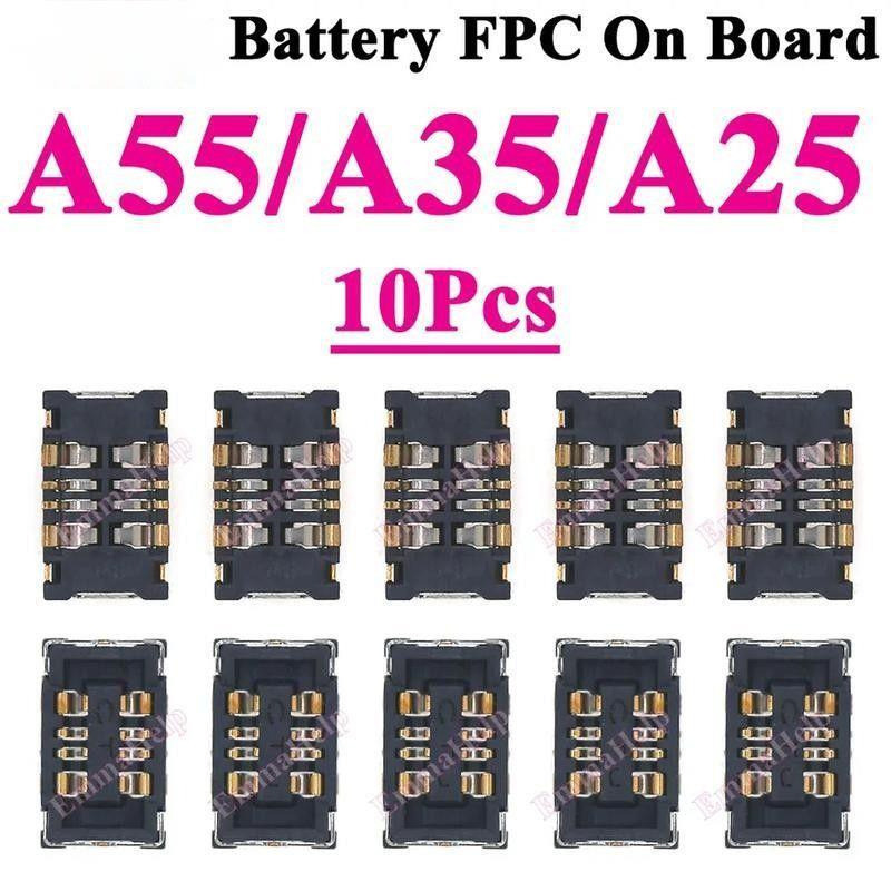 10 ชิ้นแบตเตอรี่ FPC Connector Flex คลิปสําหรับ Samsung A55 A35 A06 A15 A54 A34 A53 A23 A13 A14 A52 A32 A12 A52s A30s A70s A50s A51 แบตเตอรี่เชื่อมต่อ ราคา ถูกที่สุด ดีลบีเคเค แกลเลอรีภาพที่ 2