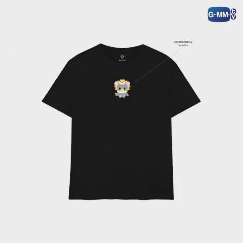 ♞(พร้อมส่ง) LOOK KHUNNOO OFFICIAL T-SHIRT SIZE L WHF