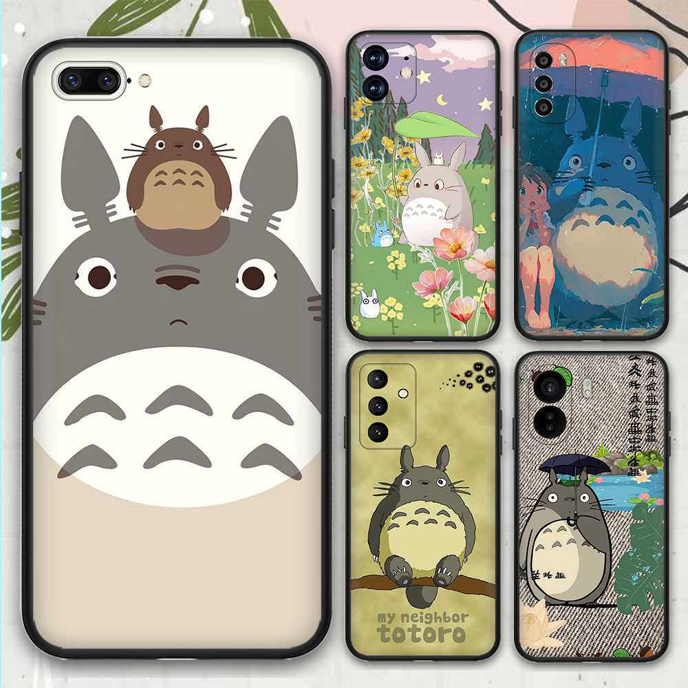 เคสโทรศัพท์เข้ากันได้OPPO A60 A79 A80 Reno 11F 12 12F 12FS Totoro 9Y2Kกรณีโทรศัพท์อ่อน