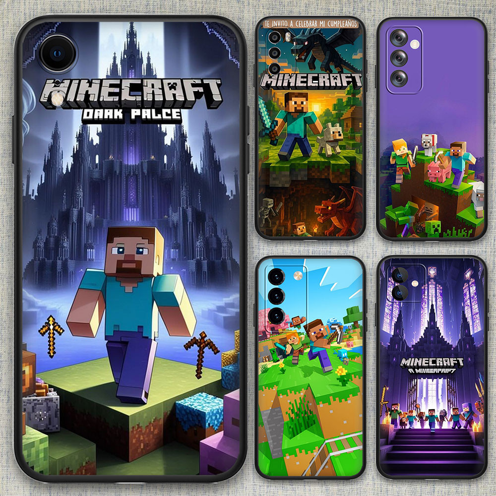 เคสโทรศัพท์แบบนุ่ม Huawei Y6P Y7A Y8P Y9A Y5P Nova Y61 10SE 8X39 Minecraft Soft shell