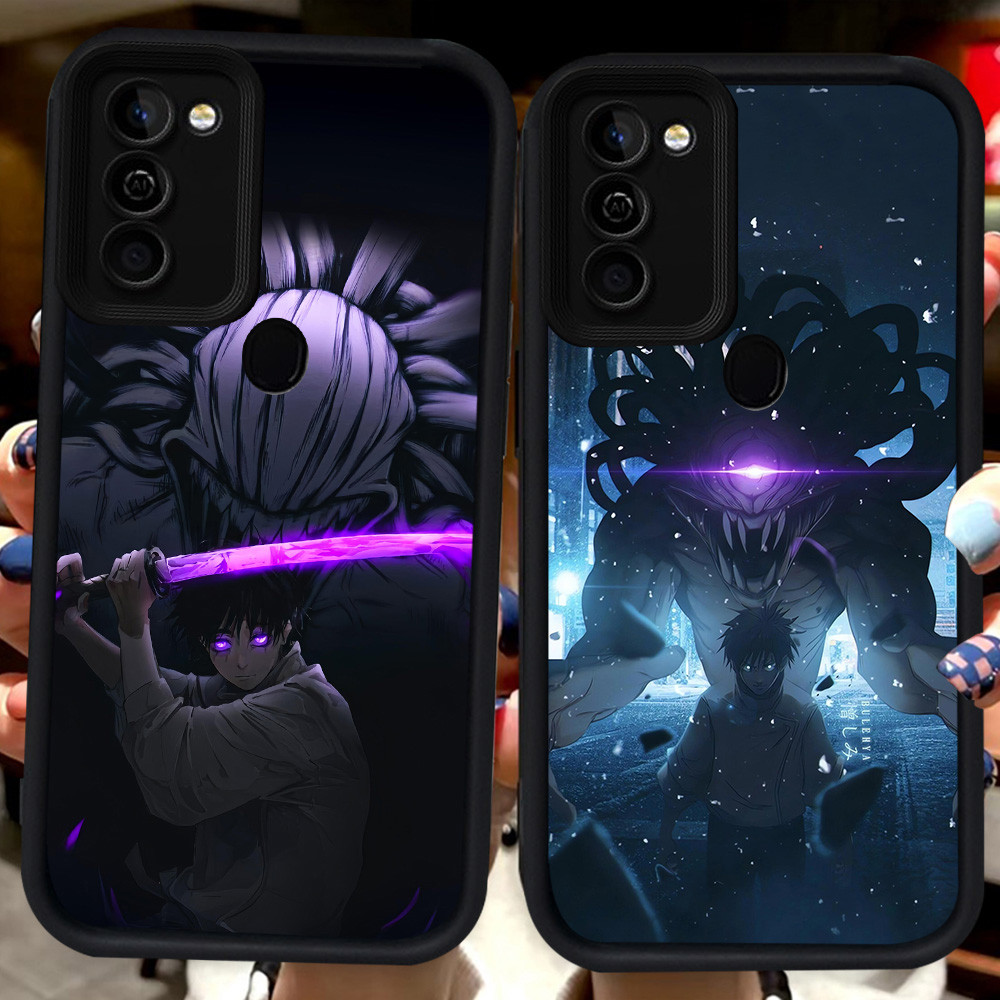 SAMSUNG ปลอกสีดําสําหรับSamsung A10 A20S M21 A7 A30s A30 A50 M30S A20 A10S A21S A50s A11 H76 Pure Lo