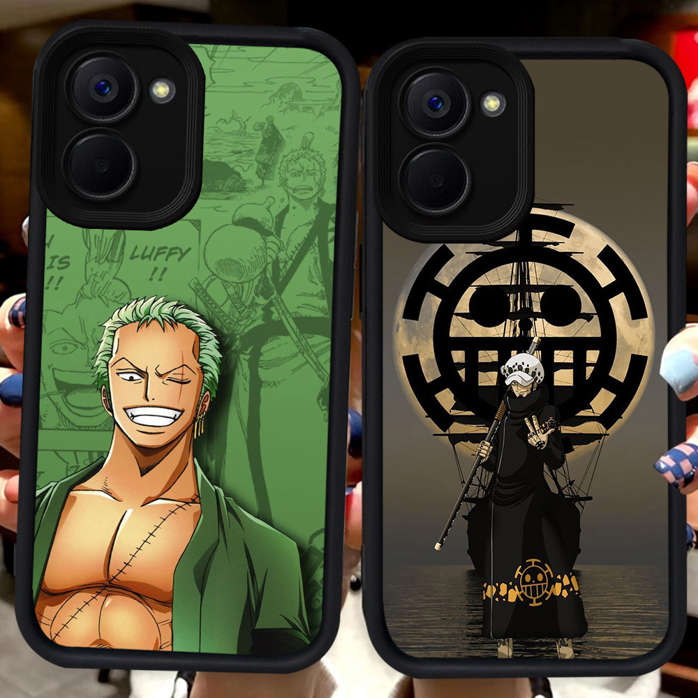 ปลอกสีดําสําหรับ VIVO Y18 Y28 Y03t Y03 Y27 Y36 Y28s Y18i Y17S Y27s V60 5G H42 One Piece