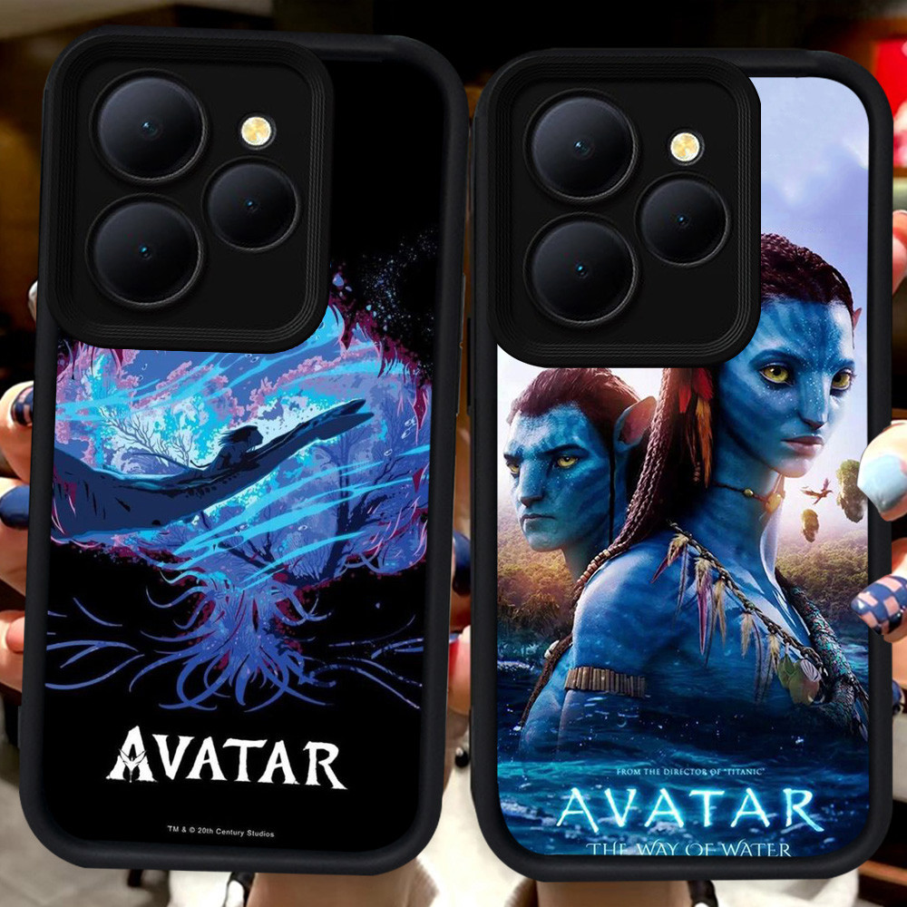 ปลอกสีดําสําหรับ ITEL S23 RS4 A80 A50 P55 P65 A90 A70 5G City 100 H9 Avatar