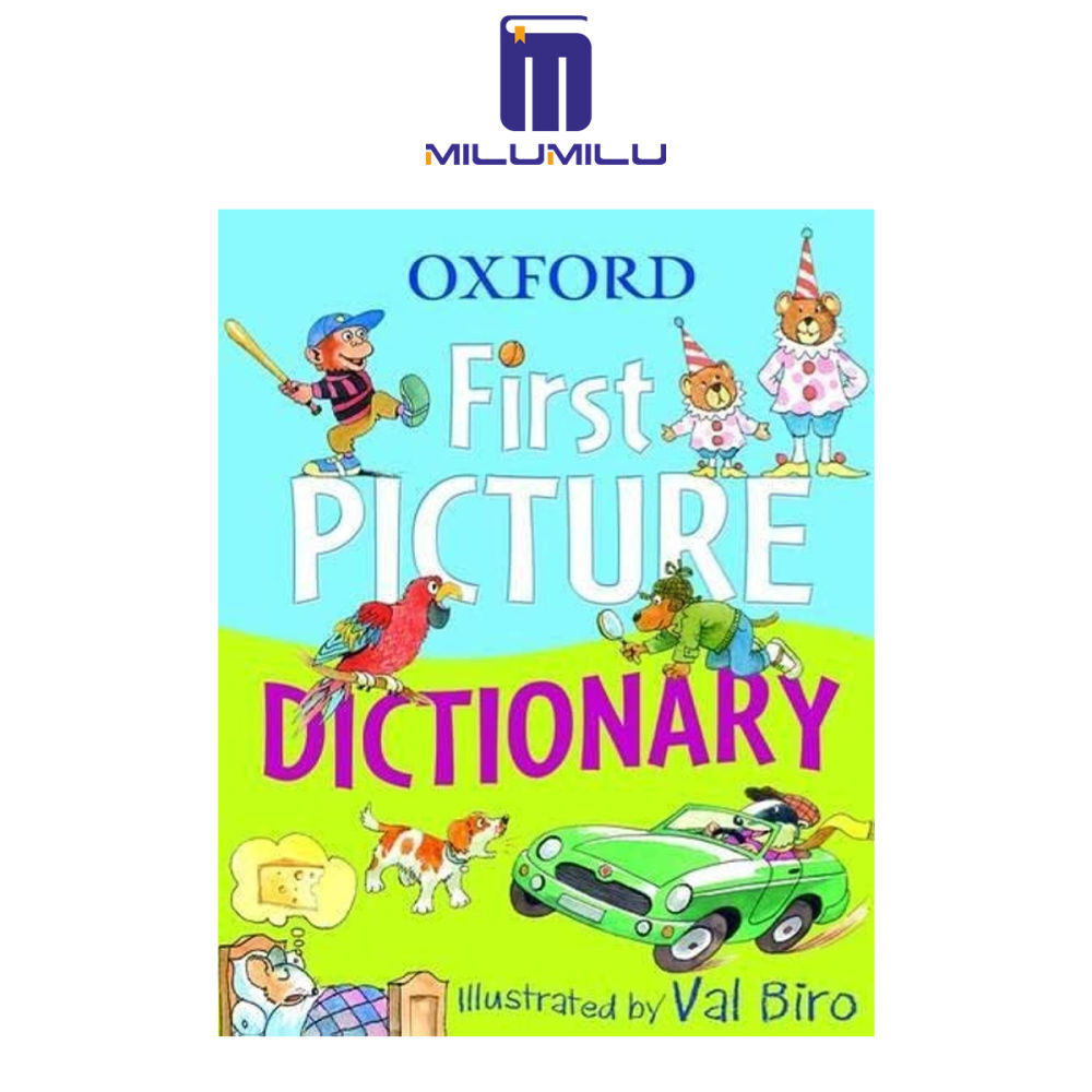 Oxford First Picture Dictionary ปกอ่อนโดย Val Biro หนังสือภาษาอังกฤษต้นฉบับ