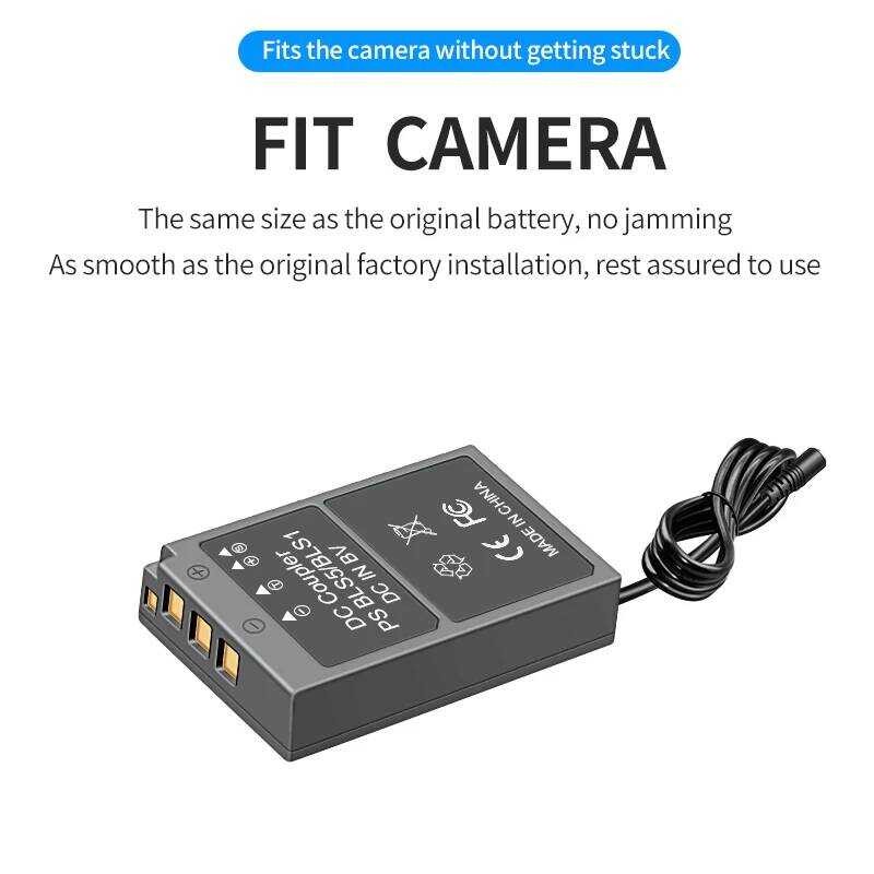 ❃ HQIX สําหรับ OLYMPUS E-Pl7 E-Pl8 E-Pl9 E-Pl10 E-Pm1 E-Pm2 E-400 E-410 E-450 E-620 กล้อง Bls-5