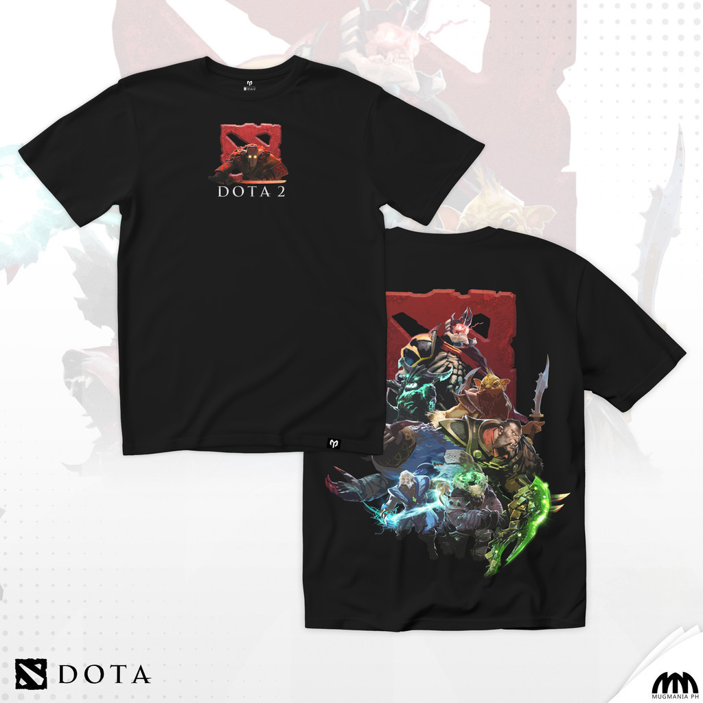 ♞,♘,♙【COD】Dota 2 Shirt - Mugmania -  Dota 2  T-shirt - Unisex JHG