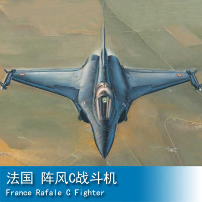 งานอดิเรก TRUMPETER 1/48 เครื่องบินรบ Dassault Rafale C ฝรั่งเศส 80318