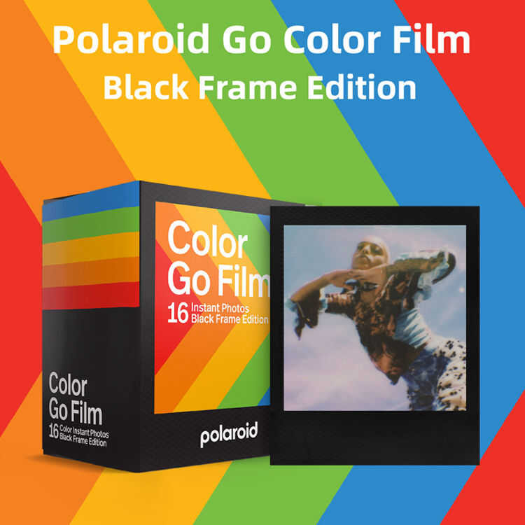 LY Polaroid Go Film Double Pack – Black Frame Edition