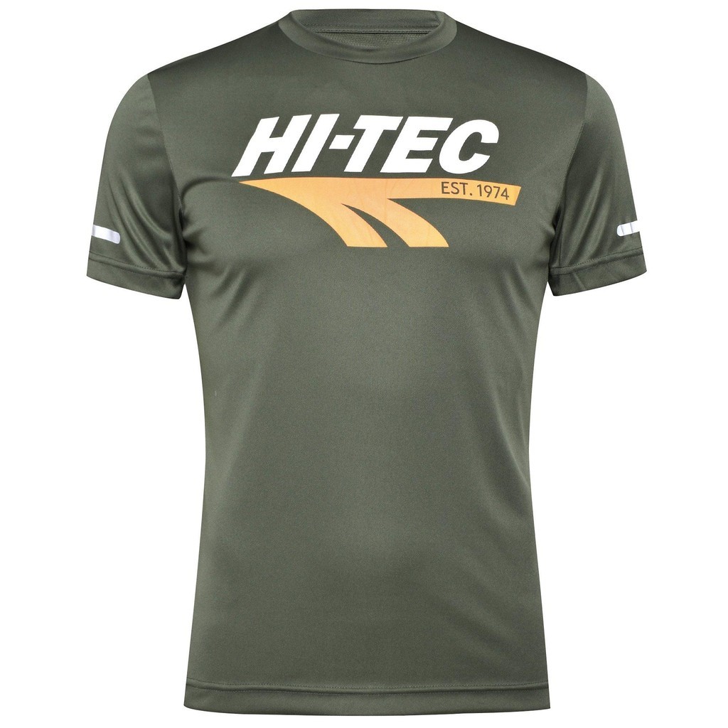 เสื้อยืดประสิทธิภาพผู้ชาย Hi Tec - ไธม์