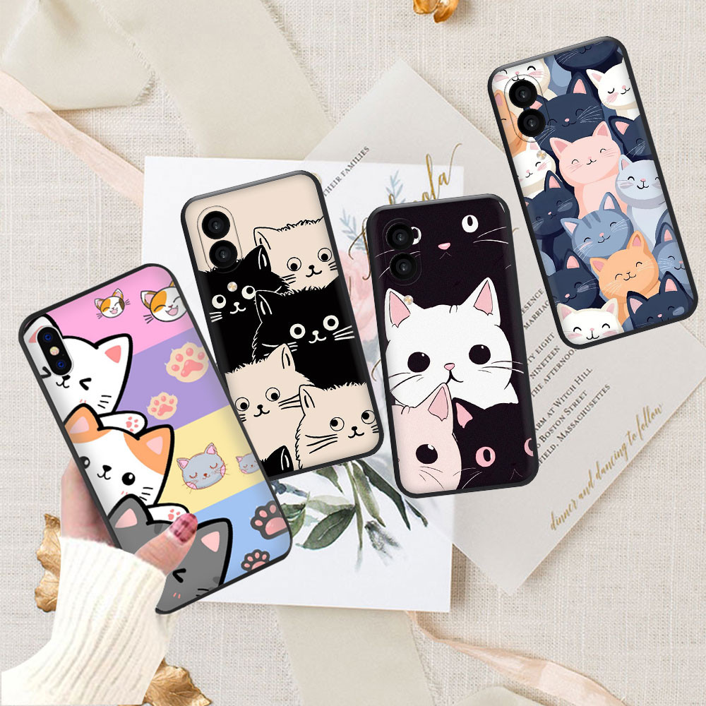 เทรนด์อินเทรนด์เคส TPU Huawei Y6 Y6s Y6Pro Y6 Y7 Y9 Prime 2019 แมวน่ารัก 93Q9 เคสโทรศัพท์แบบนุ่ม
