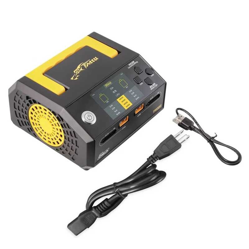▥ Tattu Ta1000 G-Tech Dual-Channel Charger 25A*2 1000W สําหรับ 1S-7S  แบตเตอรี่