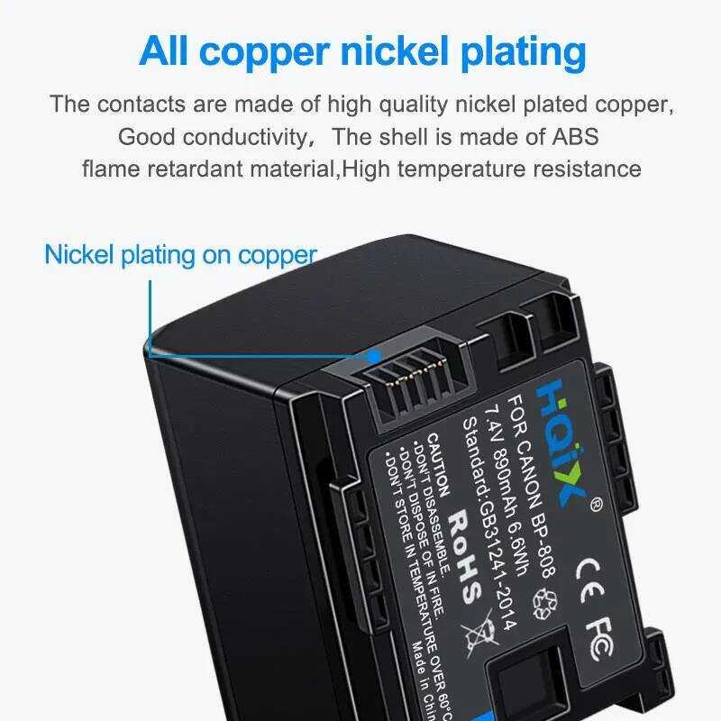 ❃ HQIX  สำหรับ Canon LEGRIA Fs10 Fs11 Fs21 Fs22 Fs36 F Fs37 Fs46 Fs100 Fs200 Fs306 Camerabp-808 ❃