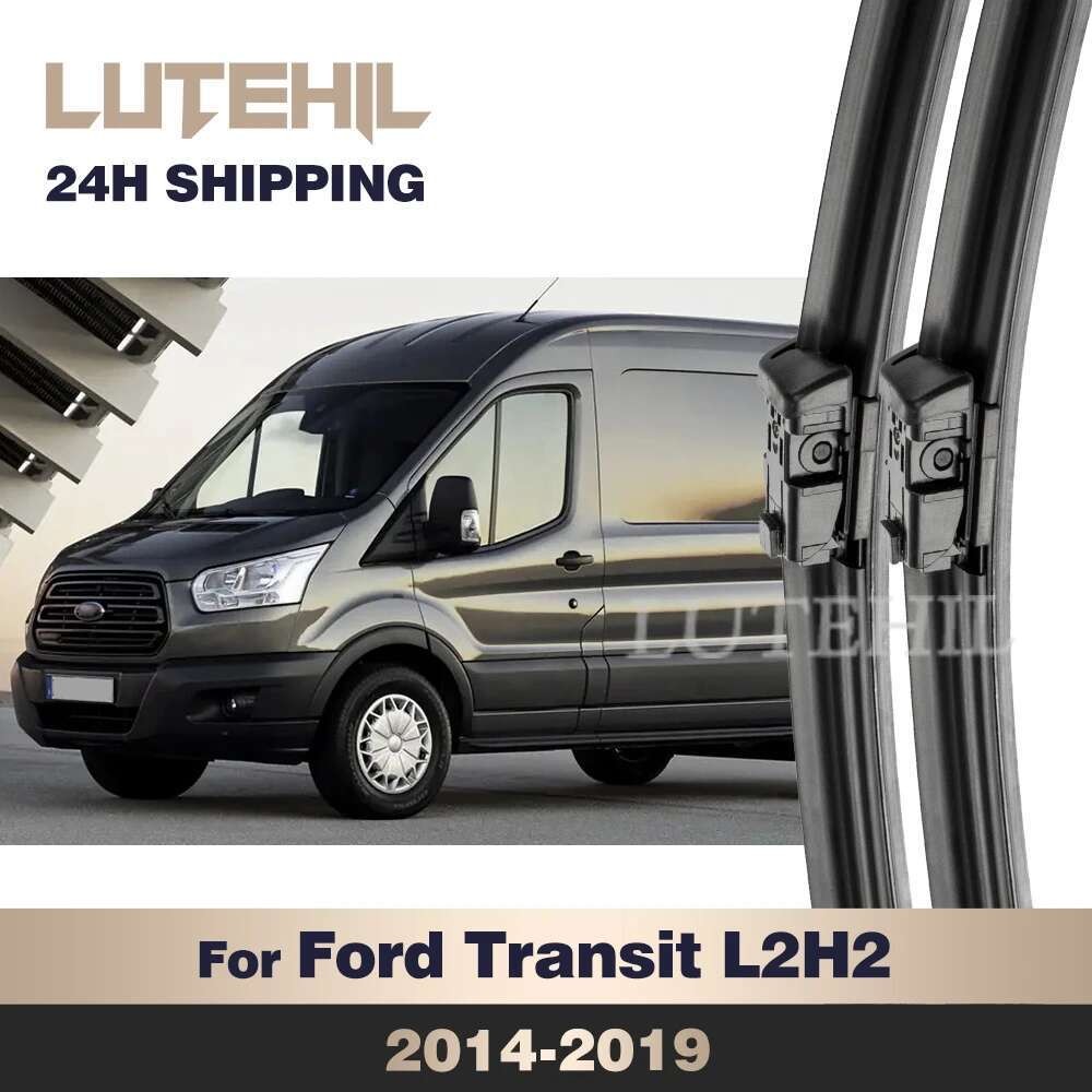 สําหรับ Ford Transit L2H2 2014-2019 2015 2016 2017 2018 Wiper ใบปัดน้ําฝนด้านหน้ากระจกกระจกแปรงหน้าต
