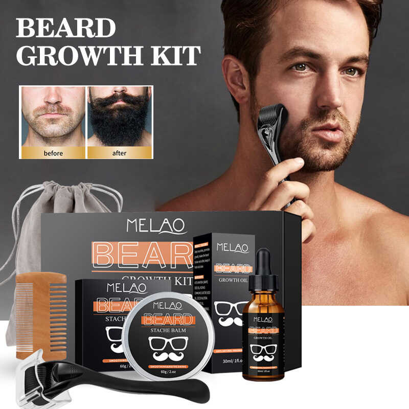▥ กล่องดูแลเคราสำหรับผู้ชาย Beard Oil Beard Cream
