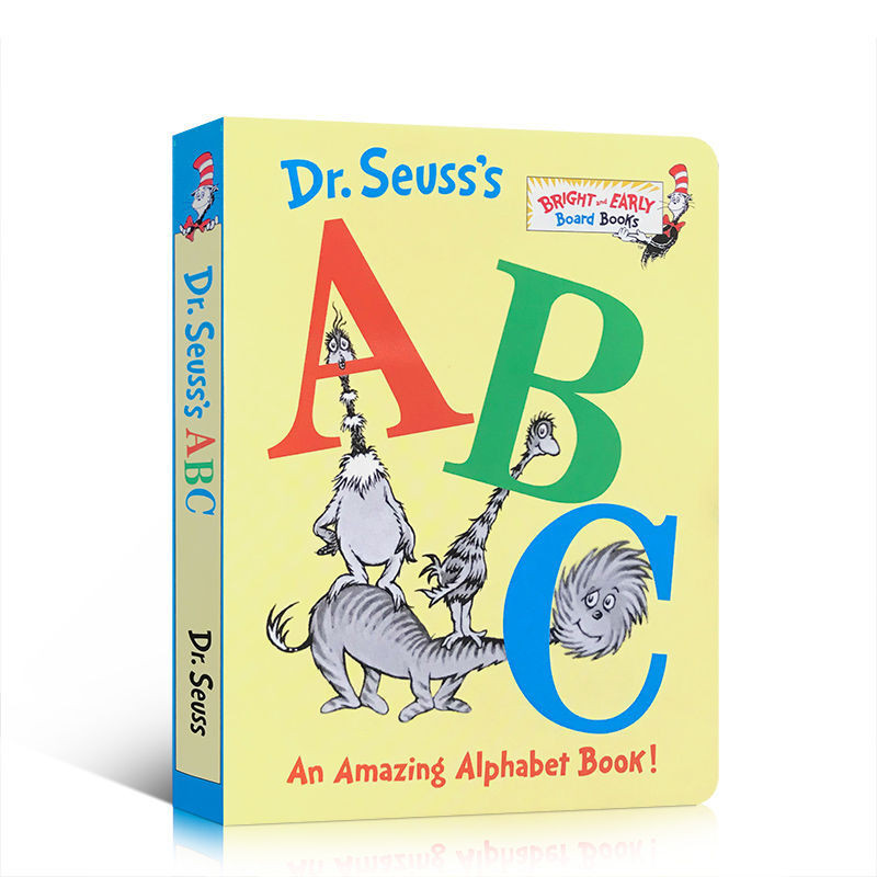 ดร. ABC ของ Seuss: หนังสือตัวอักษรที่น่าตื่นตาตื่นใจ! หนังสือกระดาน – ภาพประกอบโดย ดร. หนังสือภาษาอังกฤษ Seuss Original