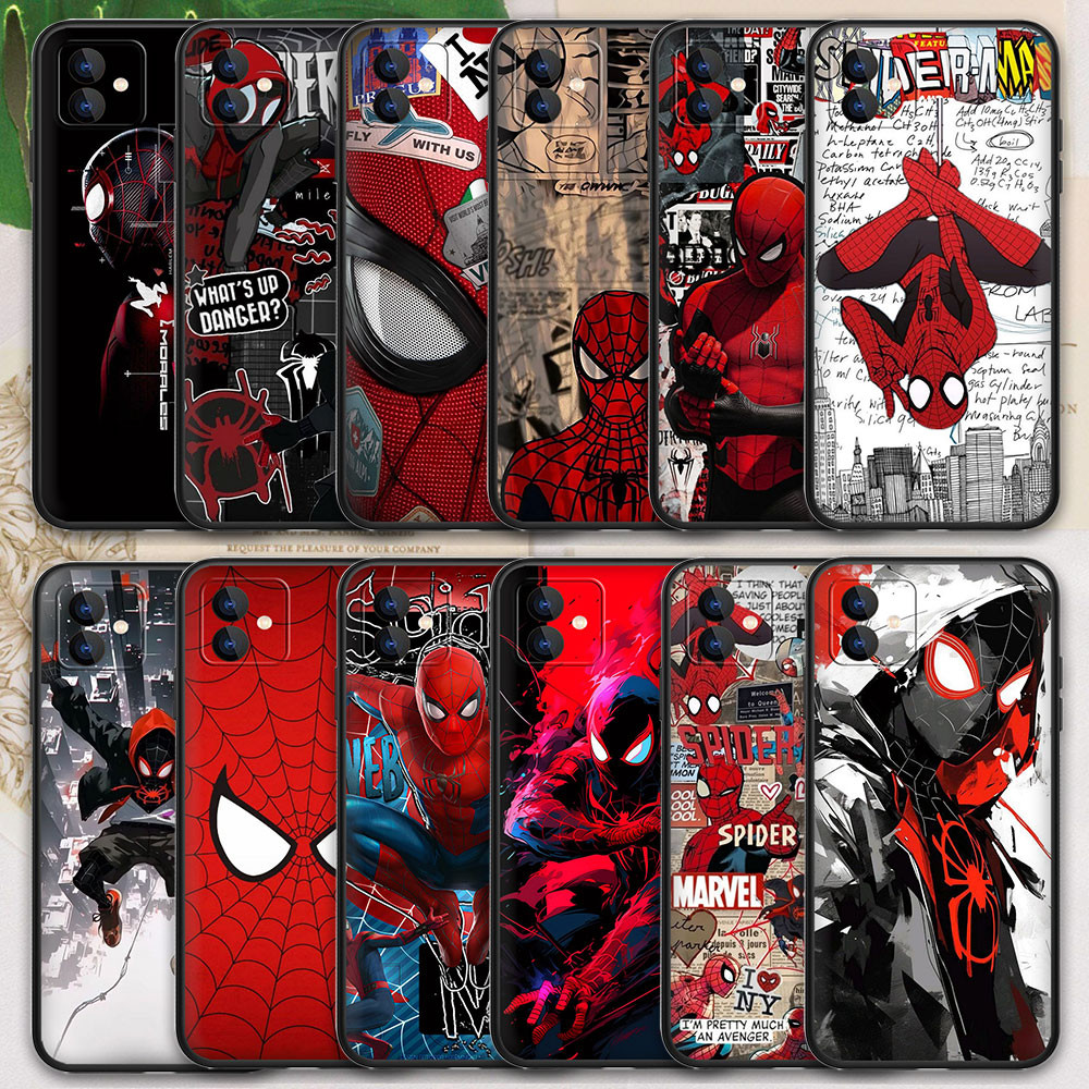 เคสนิ่มซิลิโคนเคสโทรศัพท์สําหรับVivo Y01 V21 V21E T1 Y10 4G Y75 T1 5G Y32T N2L9 Spider-Man