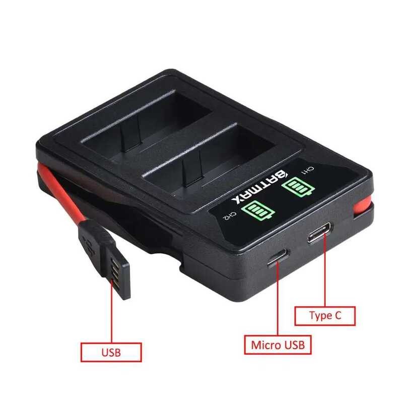 ❃ 4X Bln-1 PS Bln1 Ps-Bln1 แบตเตอรี่ + LED USB Dual Charger สำหรับ Olympus Om-D E-M1 E-M5 Mark ❃