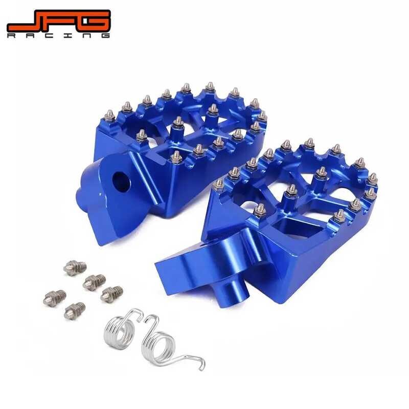 ▥ ที่พักเท้า CNC สำหรับมอเตอร์ไซค์ สำหรับ Gas Ec50 Ec125 Ec200 Ec250 Ec300 Ec450 Ec515 EC ปี 19