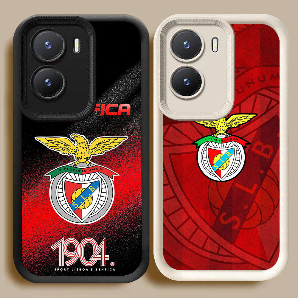 BI70 B-Benfica เคสสําหรับ VIVO IQOO Z9X Y56 Y16 Z9 Y02S 5G V17 V19 Neo สีขาวสีดํา