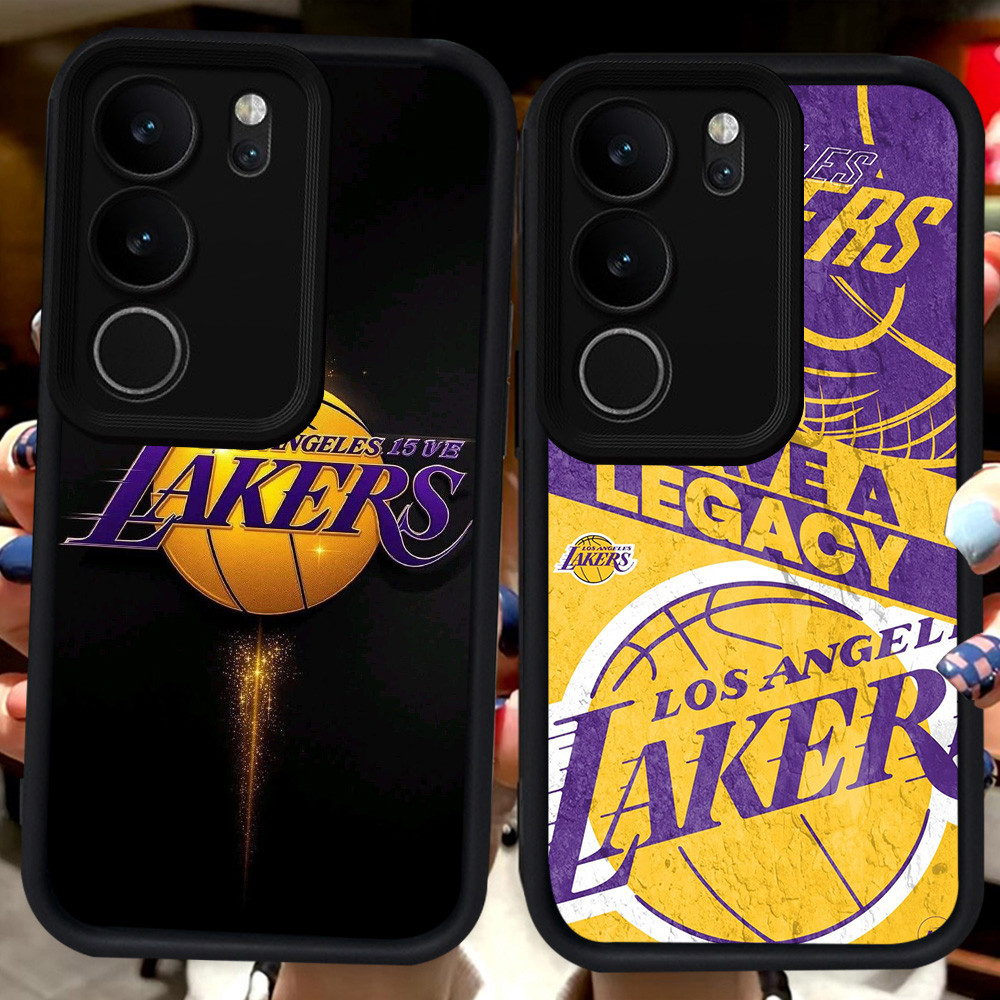 ปลอกสีดําสําหรับ Infinix HOT Note 60 50i 50S 60i 50X 50 Pro Plus 5G H97 Los Angeles Lakers