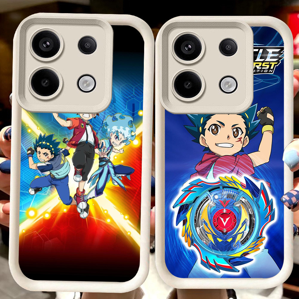 H99 Beyblade ปลอกสีขาวสําหรับ Xiaomi Redmi 13C POCO M6 13T X6 Neo หมายเหตุ 13 Pro 1Plus 5G
