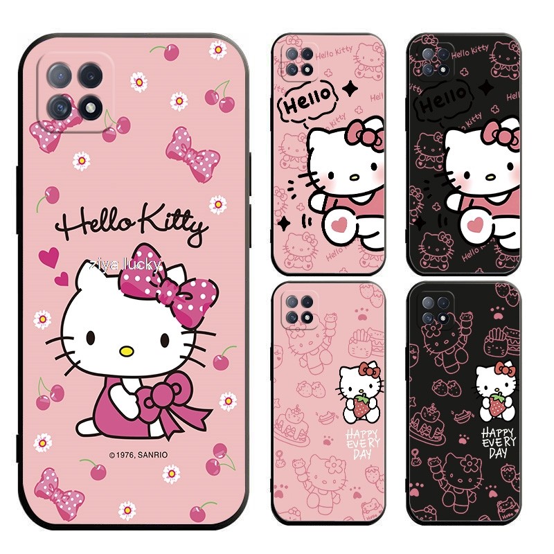 OPPO A72 5G A73 5G เคส TPU แบบนุ่มลายการ์ตูนคิตตี้