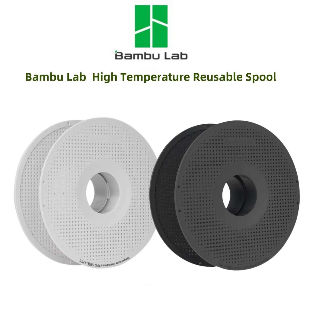 Bambu Lab 3D เครื่องพิมพ์อุณหภูมิสูงวัสดุ Rack Reusable Spool Filament เข้ากันได้: ABS, ASA, PA6-GF,