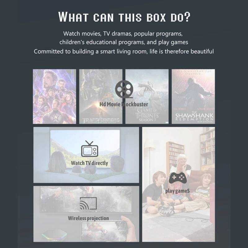 กล่องทีวี ★ T95z Plus 12 8K Allwinner H618 2.4G 5G Wifi 6 BT 5.0 เครื่องเล่นมีเดีย Android Box
