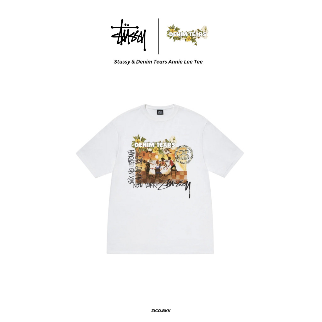 ♞,♘Sty & Denim Tears Annie Lee Tee JHG