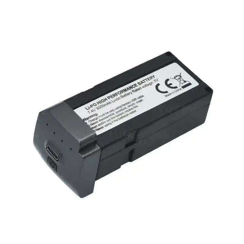 ▥ 3000Mah สําหรับ Rc Drone 7.4V 3000Mah Li-Ion L600-1 PRO เฮลิคอปเตอร์สําหรับ LYZRC L600-1Pro แ