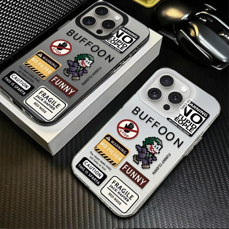 เคส เคสโทรศัพท์ เข้ากันได้กับ iPhone 7PLUS\8PLUS iPhone15 promax อารมณ์ขัน iPhone14 แฟชั่น iPhone15P