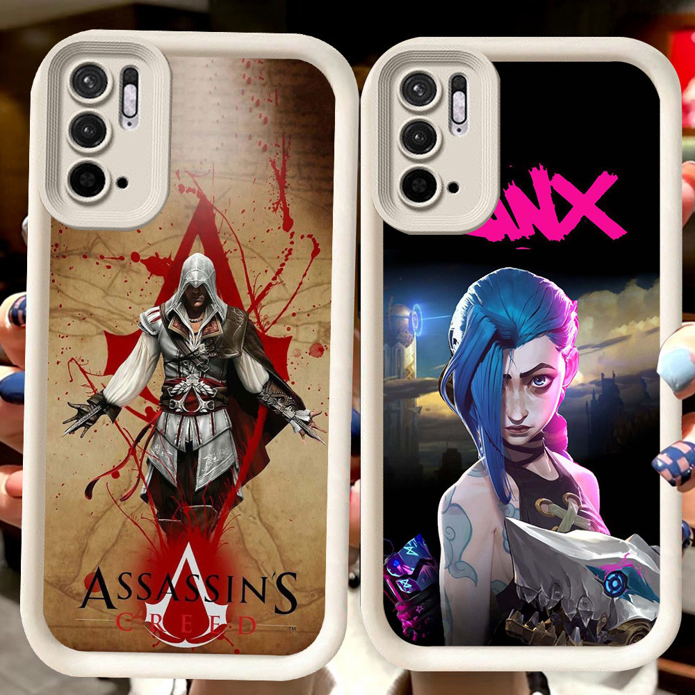 H92 FortniteปลอกสีขาวสําหรับXiaomi Redmiหมายเหตุ 10T 11T 11 SE 10s 11s 10 Pro 5G