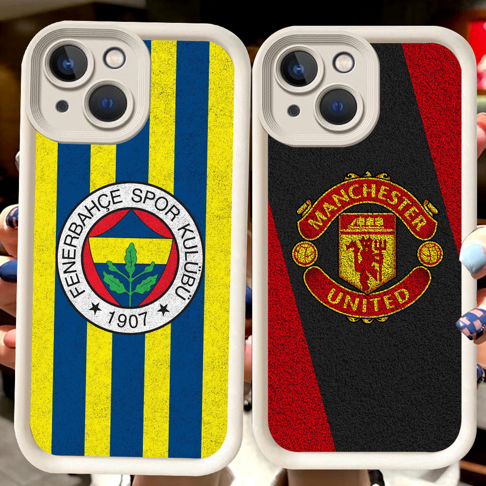 H125 FC Football Club เคสสีขาวสําหรับ iPhone 6 7 6s 8 Plus 13 14 Pro Max