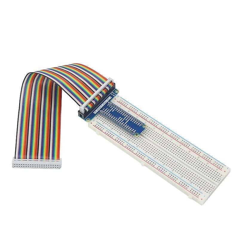 VN Raspberry Pi 40 Pin GPIO Extension Board + MB-102 Breadboard PCB Bread Board + GPIO Cable Adapter