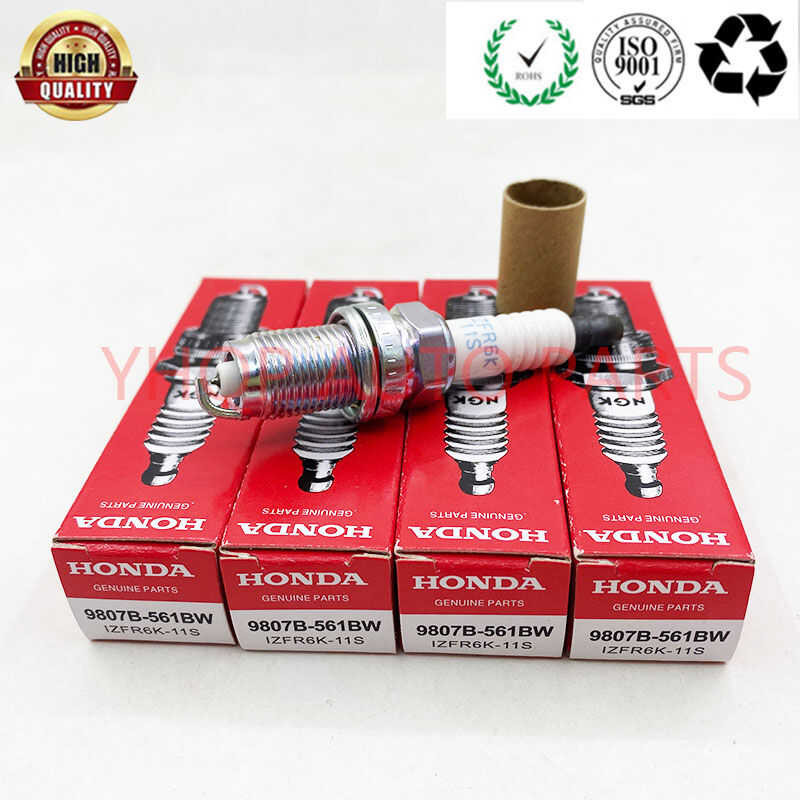 LY 1Pcs/4Pcs GENUINE JAPAN 9807B-561Bw FOR HONDA CIVIC 1.8 CRV 2.0 SPARK PLUG Izfr6k11s