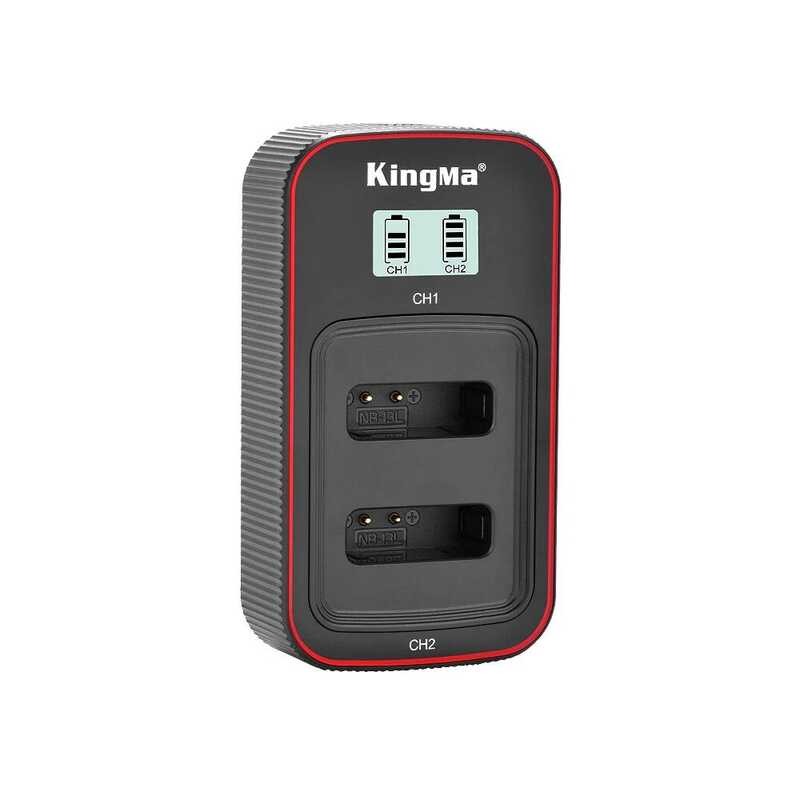 ▥ Kingma Nb-13L แบตเตอรี่ LCD Dual Charger สำหรับ Canon Powershot Sx740 Sx720 Sx620hs G1x G9x G