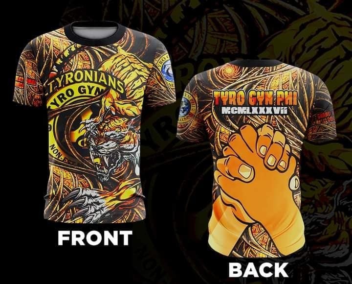 4d3dd 1987 tyro gyn phi tgp Fully sublimated เสื้อยืดคุณภาพสูงฟรีที่กําหนดเอง gh60 578e831