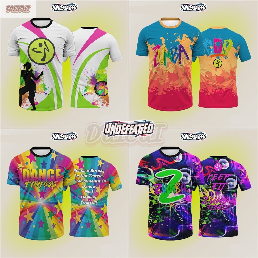 ฟรี CUSTOMIZATION2025 ระเหิด Zumba เสื้อ Love Zumba Zumbawear Breathable ชุดเสื้อยืด ZUMBA Dance Too
