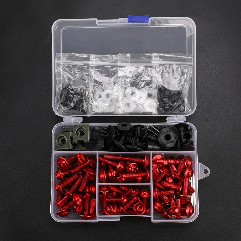 ชุด M6 M5 Fairing Bolts Kit Bodywork สกรู Nut สําหรับ Yamaha MT-07 FZ-07 MT07 MT FZ 07 2018 2019 202