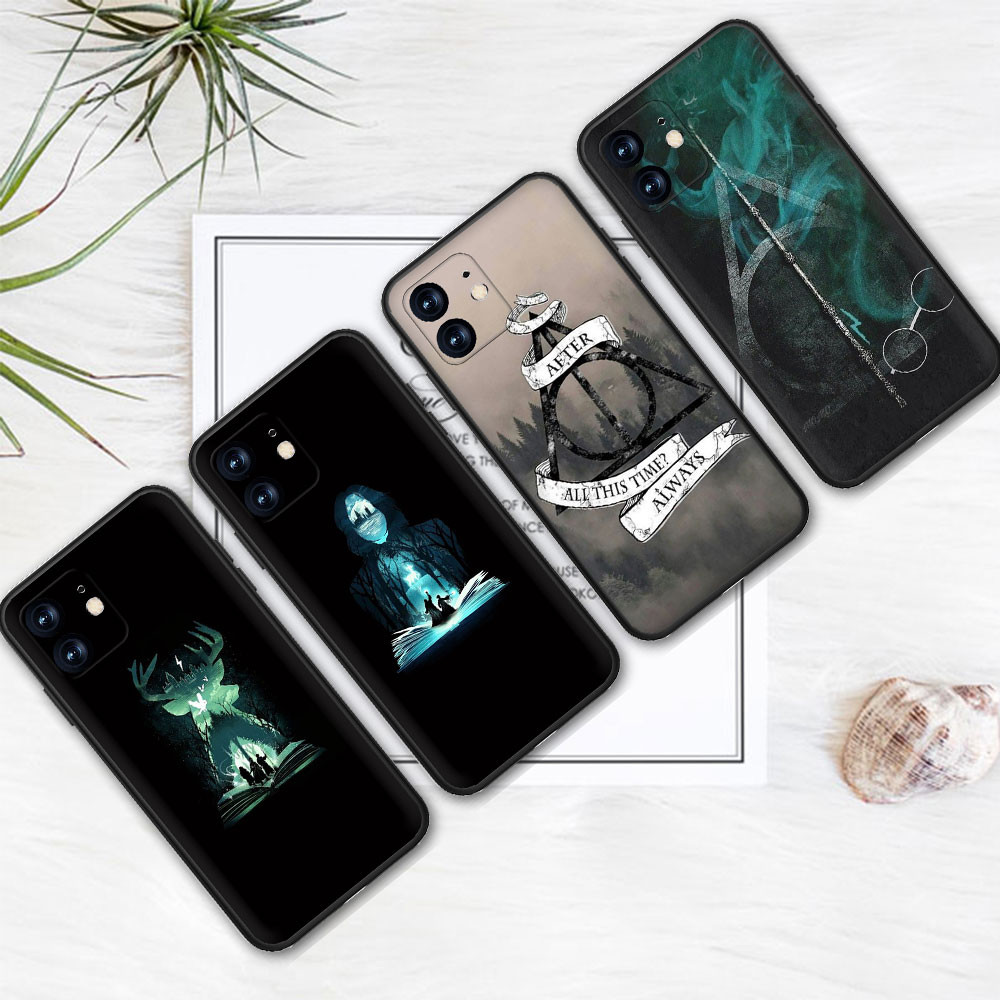 กรณีสีดําสําหรับ Redmi หมายเหตุ 12 12S 12R 12Pro 12 Turbo 12ProPlus 5G 13 Harry Potter LQ25 เคสโทรศั