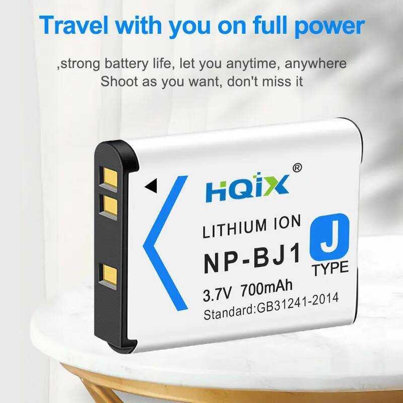 ▥ HQIX สำหรับ Sony Dsc-Rx0 Rx0 ⅱ Rx0m2กีฬาดิจิตอลกล้อง Np-Bj1 Dual Charger แบตเตอรี่