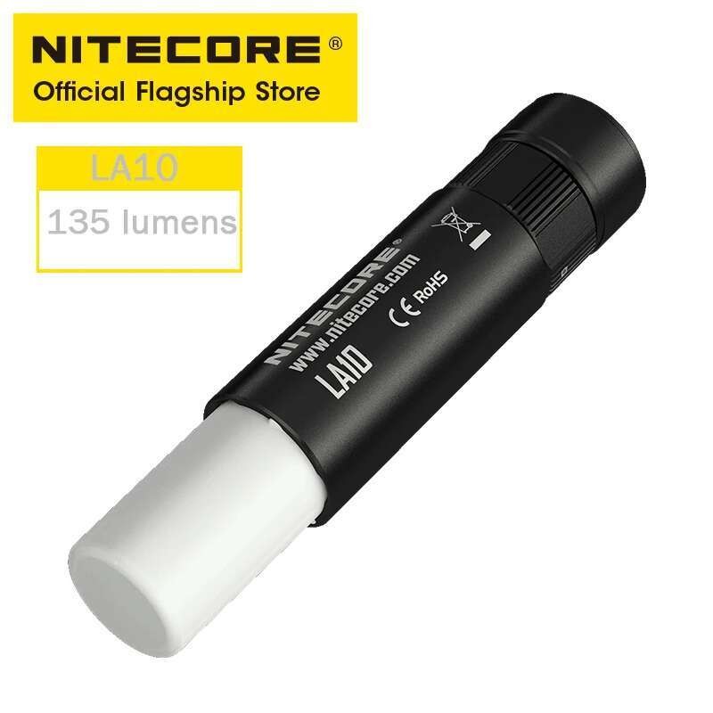 โปรโมชั่น NITECORE LA10 Mini Camping Lantern ไฟฉาย Led กลางแจ้งแบบชาร์จไฟได้ไฟฉายขับเคลื่อนโดย AA แบตเตอรี่แบบพกพา
