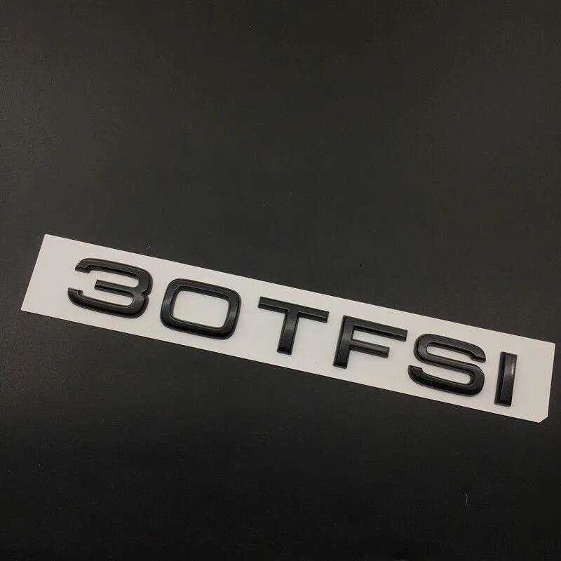 ▥ AUDI ทั้งหมด 4 แหวนโลโก้ ABS สีดําฝากระโปรงรถด้านหน้าย่างด้านหลังป้ายสัญลักษณ์สติกเกอร์ A1 Ma