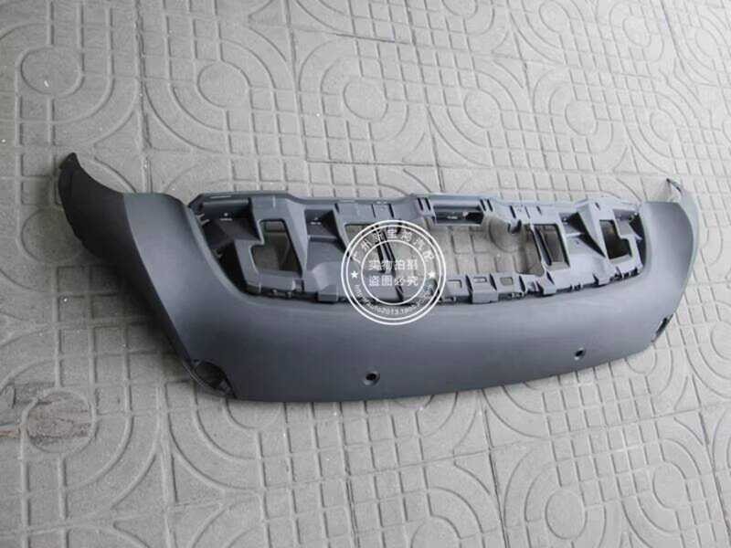 เหมาะสําหรับ BMW X6 E71 E72 ด้านหลังกันชนคางมุมกันชนรอบ